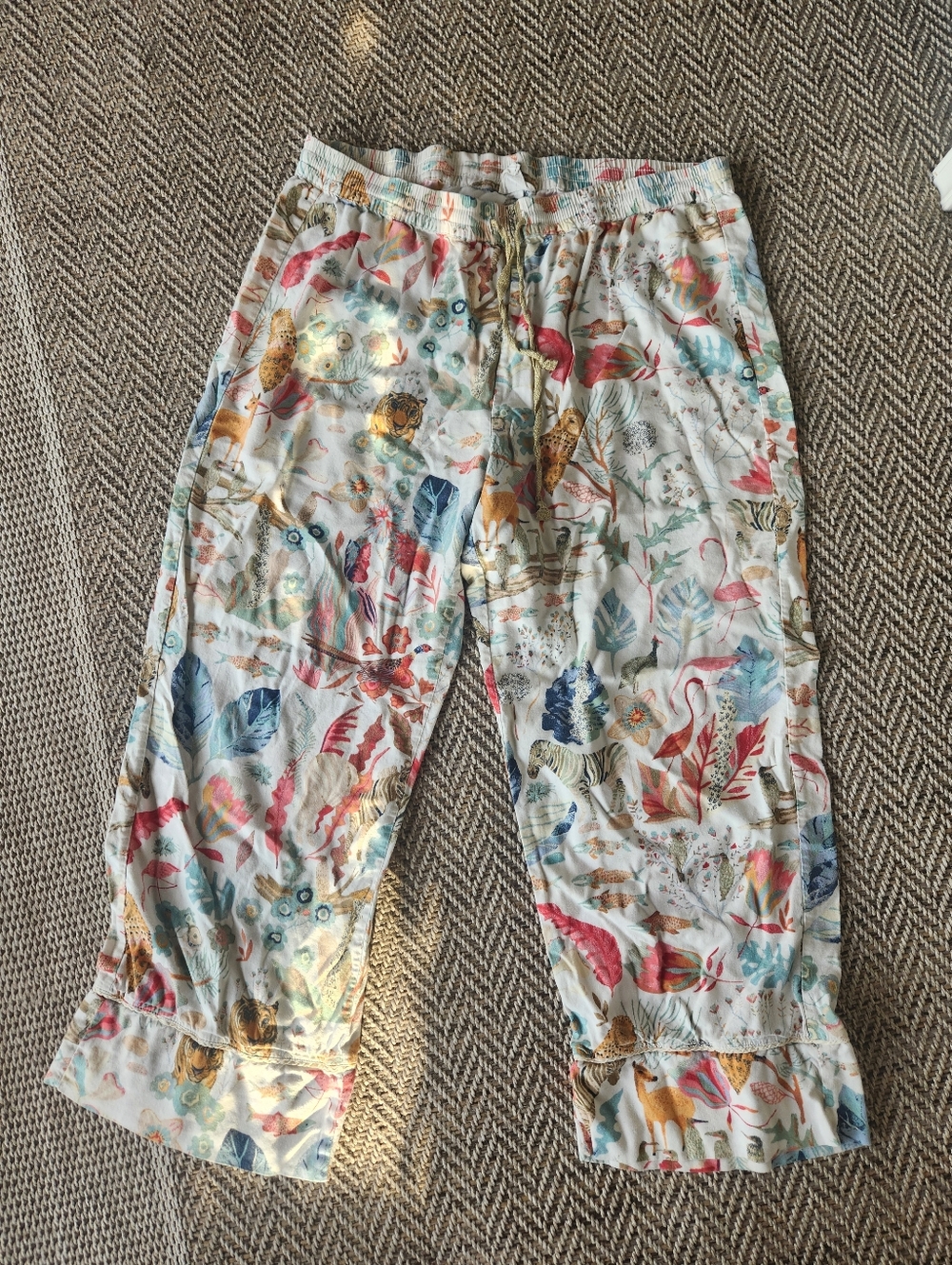 Anthropologie Flannel Pj Bottoms